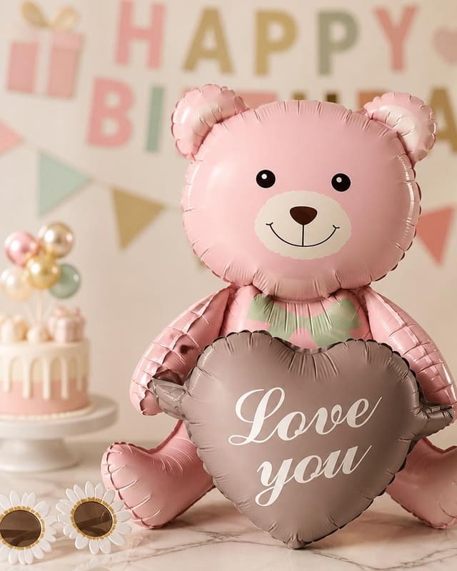 בלון דובי Love You